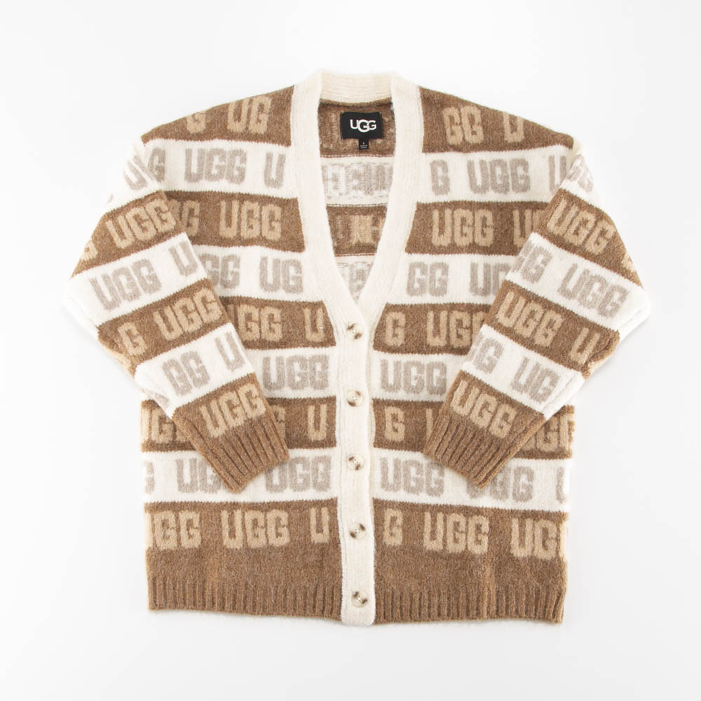 アグ UGG レディーストップス Graphic Logo Cardigan グラフィック ロゴ カーディガン 1149470【FITHOUSE ONLINE SHOP】