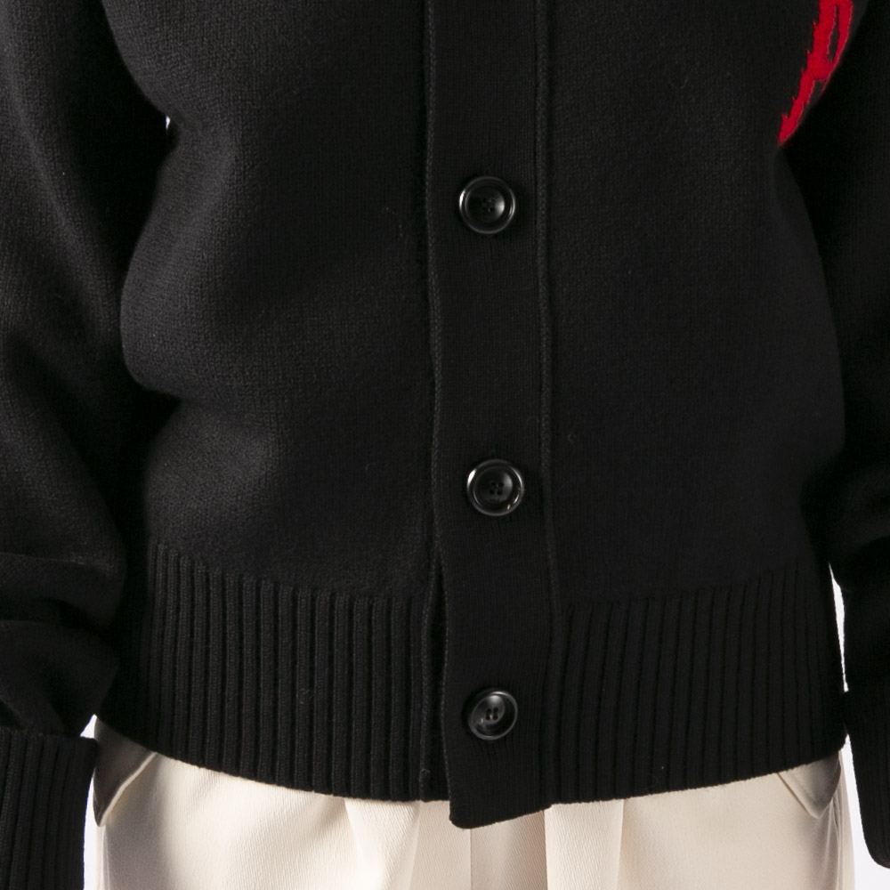 アミパリス AMI PARIS レディーストップス AMI DE COEUR CARDIGAN BFUKC002【FITHOUSE ONLINE SHOP】
