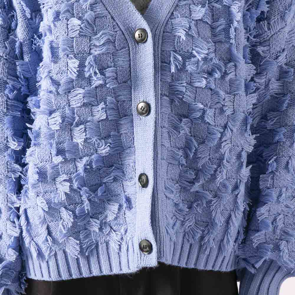 バントロア vingtrois レディーストップス カットフリンジ Vカーデ (85) 923-12115【FITHOUSE ONLINE SHOP】