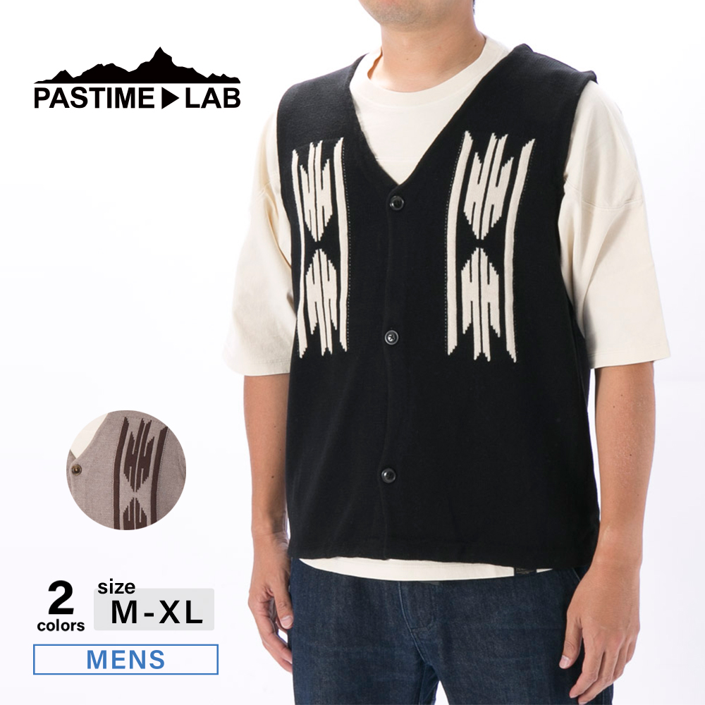 パスタイムラボ PASTIME?LAB メンズトップス チマヨベスト PTL-1-0105【FITHOUSE ONLINE SHOP】