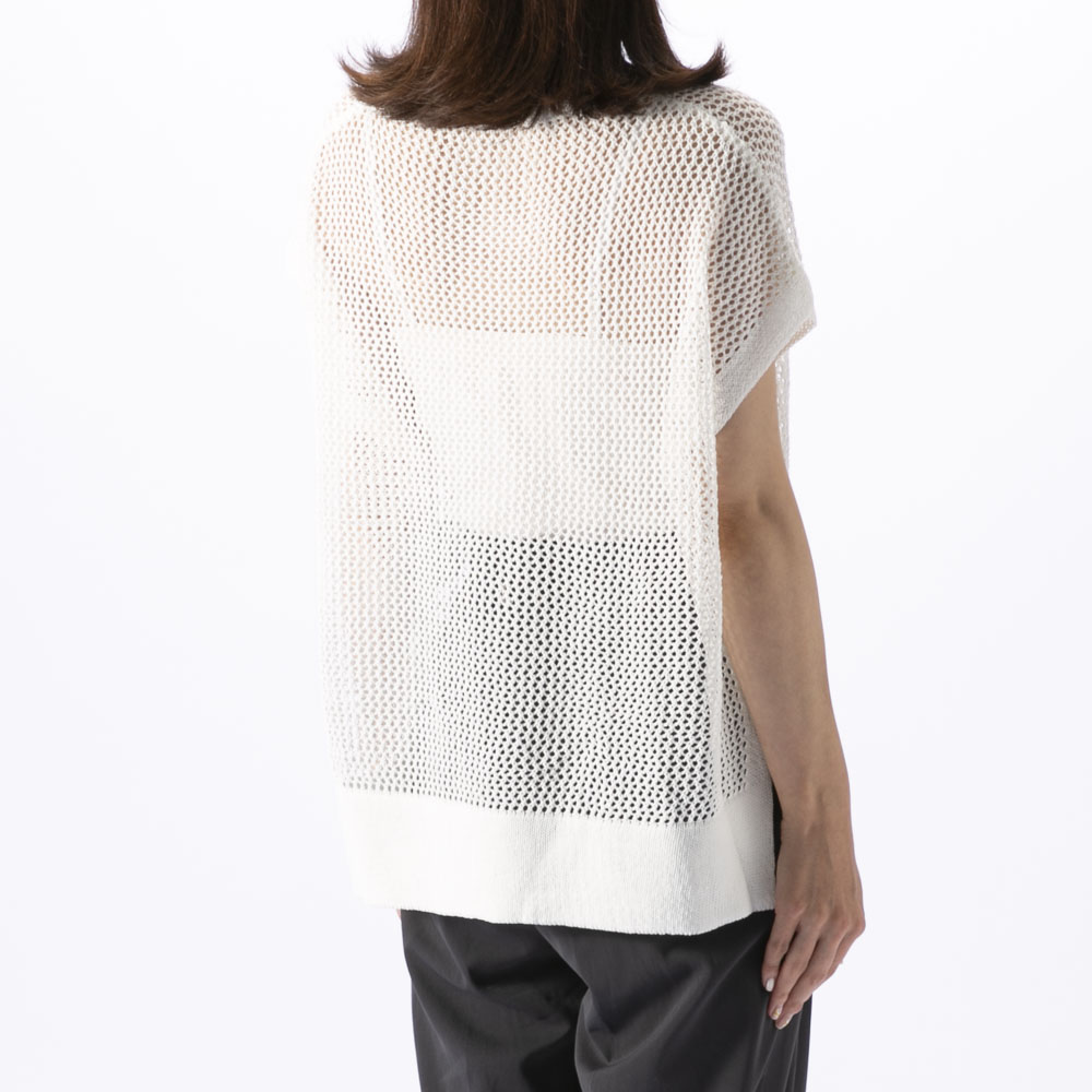ノアジェ NOA-GE レディーストップス メッシュニットベスト 127-4209-9252【FITHOUSE ONLINE SHOP】