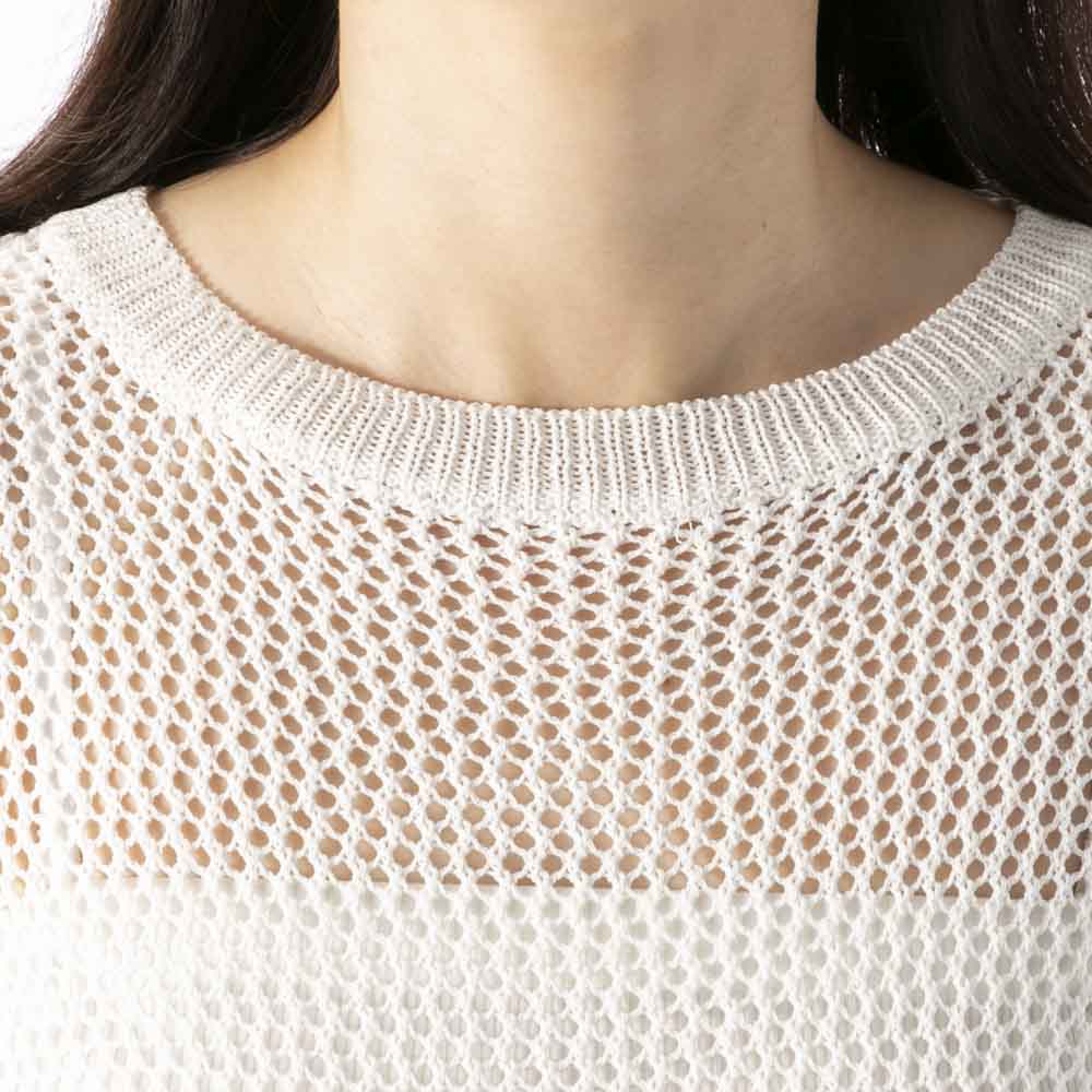 ノアジェ NOA-GE レディーストップス メッシュニットベスト 127-4209-9252【FITHOUSE ONLINE SHOP】