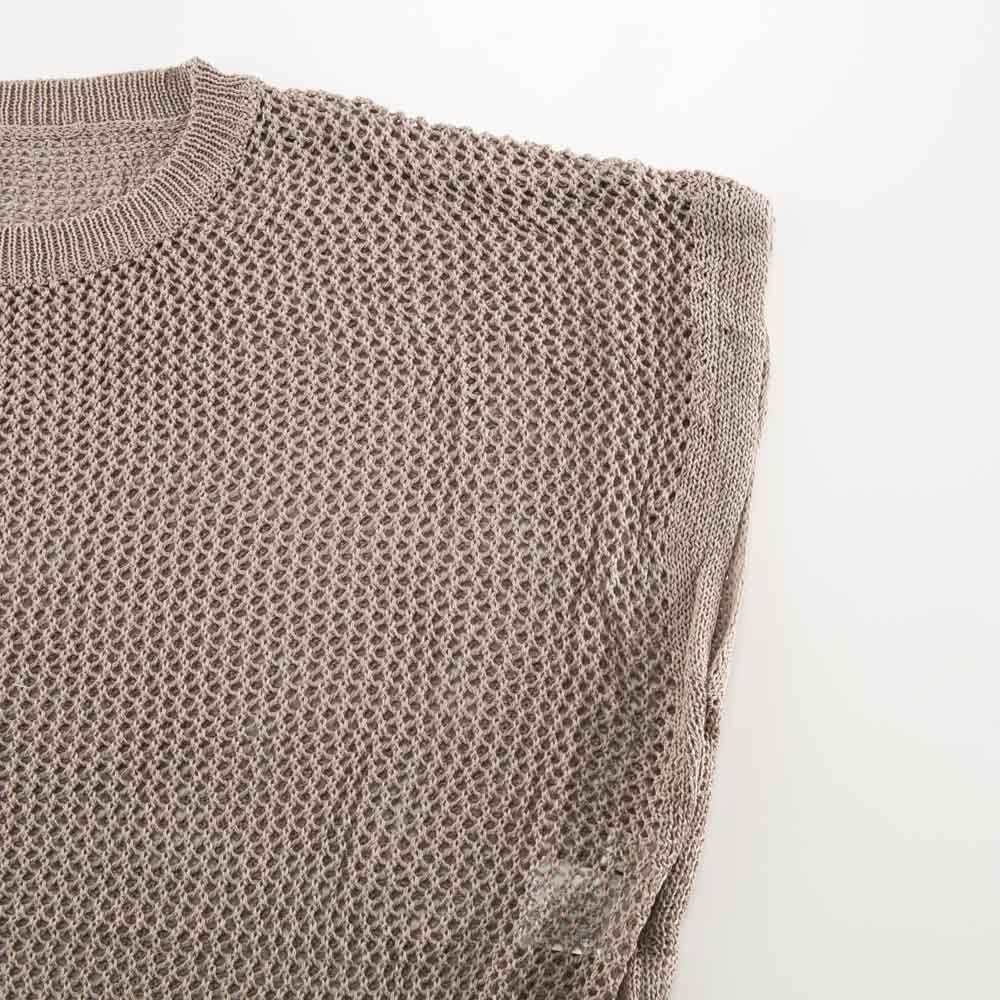 ノアジェ NOA-GE レディーストップス メッシュニットベスト 127-4209-9252【FITHOUSE ONLINE SHOP】