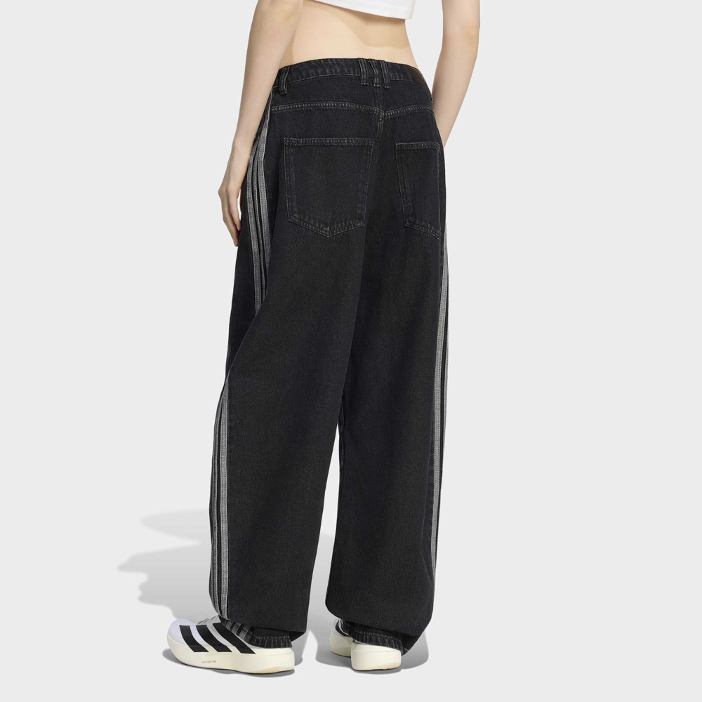 アディダスオリジナルス adidas originals レディースボトムス ハイライズ バレルレッグ デニムパンツ KQ6474【FITHOUSE ONLINE SHOP】