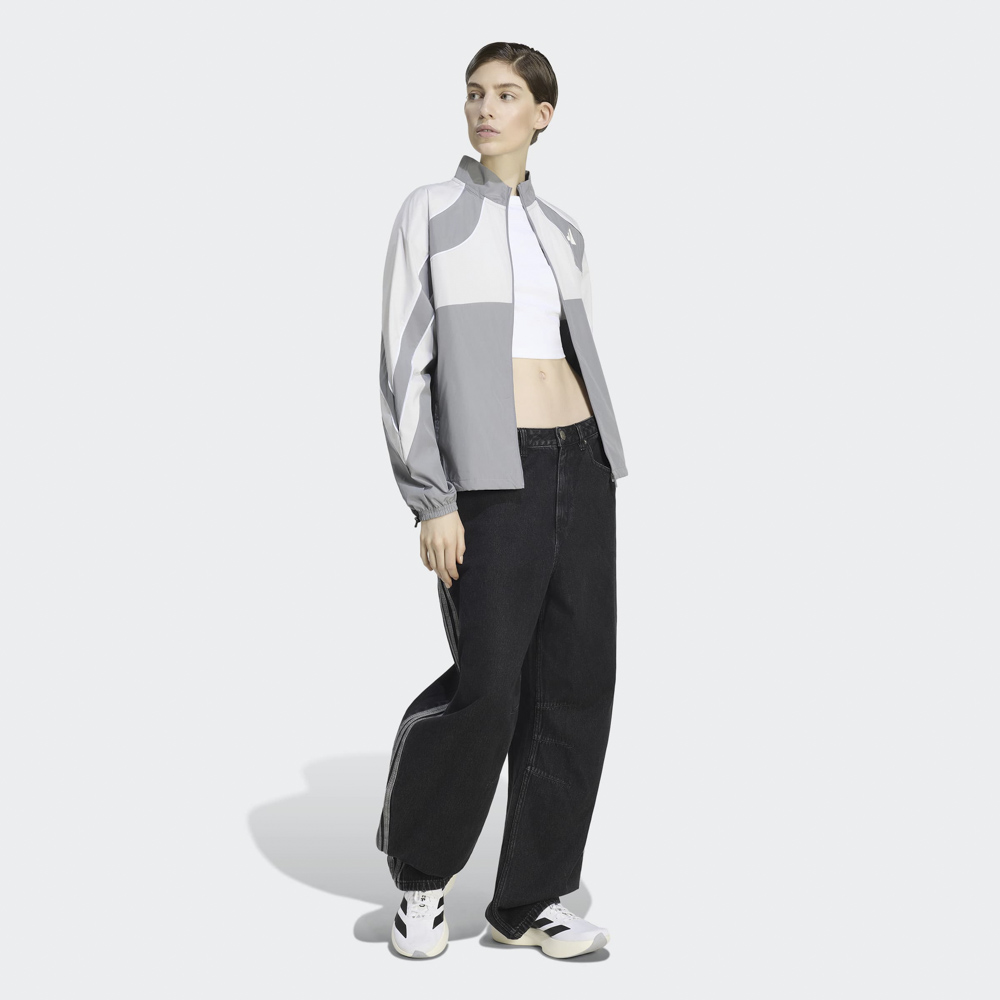 アディダスオリジナルス adidas originals レディースボトムス ハイライズ バレルレッグ デニムパンツ KQ6474【FITHOUSE ONLINE SHOP】