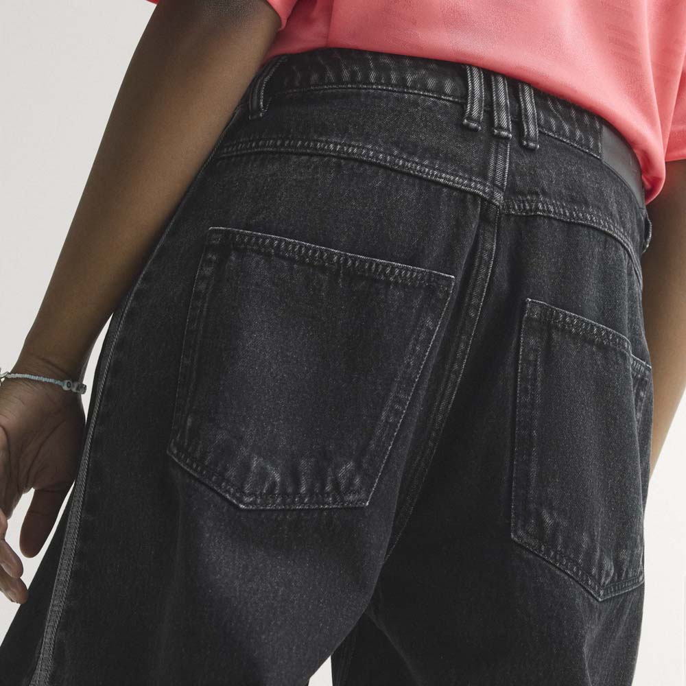 アディダスオリジナルス adidas originals レディースボトムス ハイライズ バレルレッグ デニムパンツ KQ6474【FITHOUSE ONLINE SHOP】
