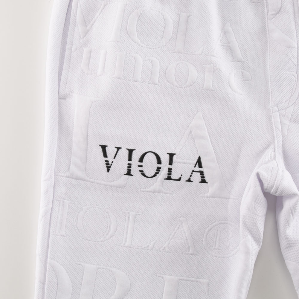 ヴィオラ VIOLA メンズボトムス 総柄ジャガード ロングパンツ Y52127【FITHOUSE ONLINE SHOP】