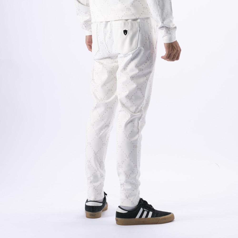 ヴィオラ VIOLA メンズボトムス ストレッチ ロングパンツ 総柄 Y62115【FITHOUSE ONLINE SHOP】