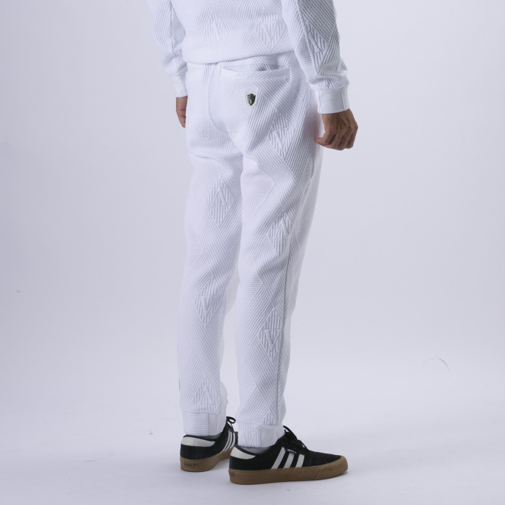 ヴィオラ VIOLA メンズボトムス ロングパンツ ジャガード リブ 接結 Y62132【FITHOUSE ONLINE SHOP】