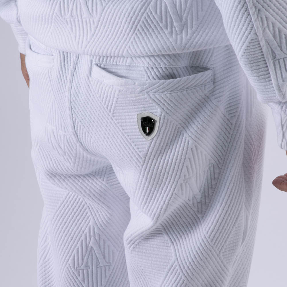 ヴィオラ VIOLA メンズボトムス ロングパンツ ジャガード リブ 接結 Y62132【FITHOUSE ONLINE SHOP】