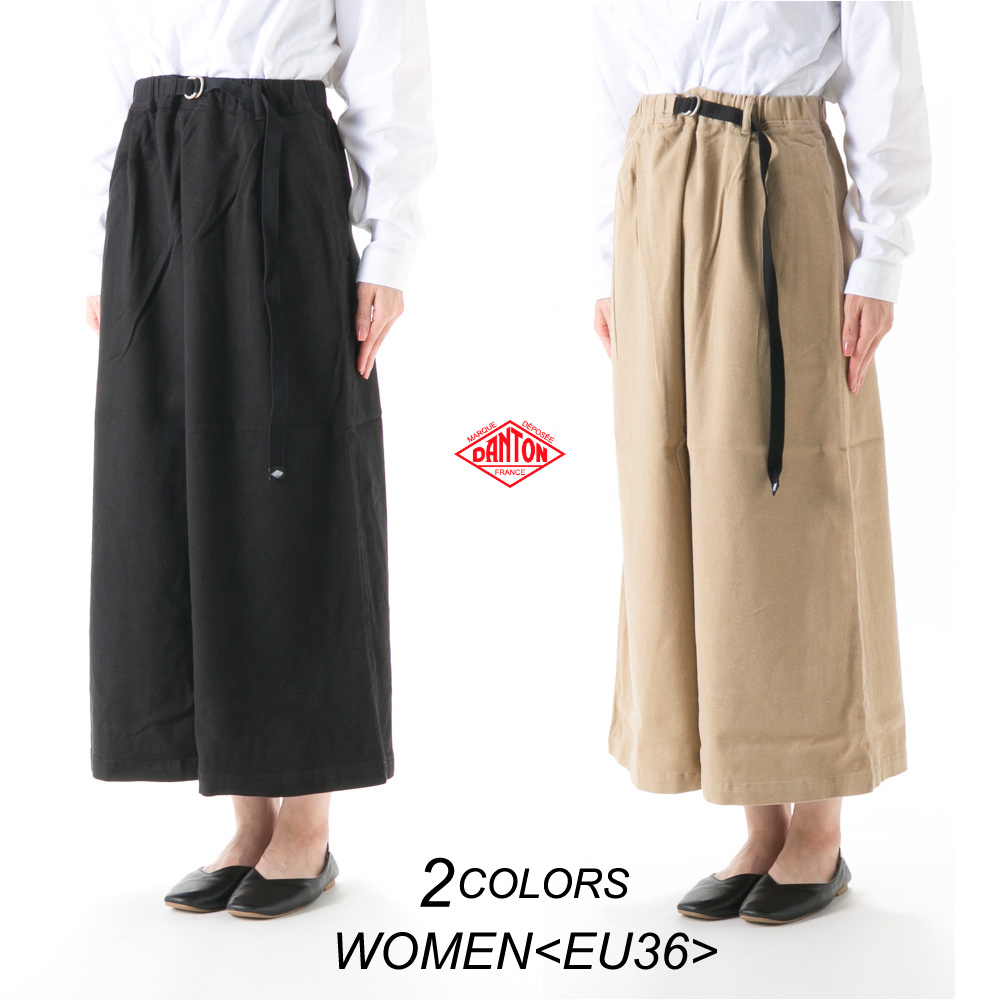 ダントン DANTON レディースボトムス CWK_EASY SKIRT DT-F0001 CWK【FITHOUSE ONLINE SHOP】