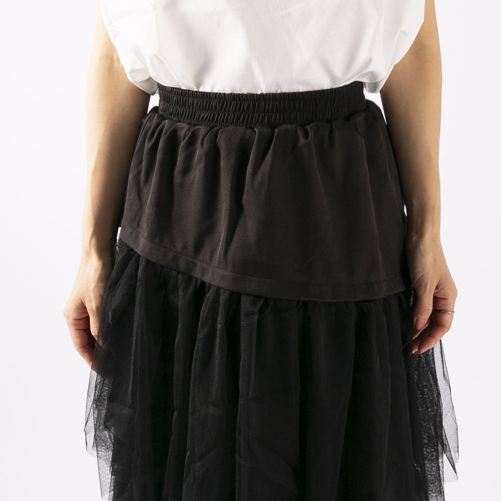 バントロア vingtrois スカート チュールティアードSK (09) 980-32218【FITHOUSE ONLINE SHOP】