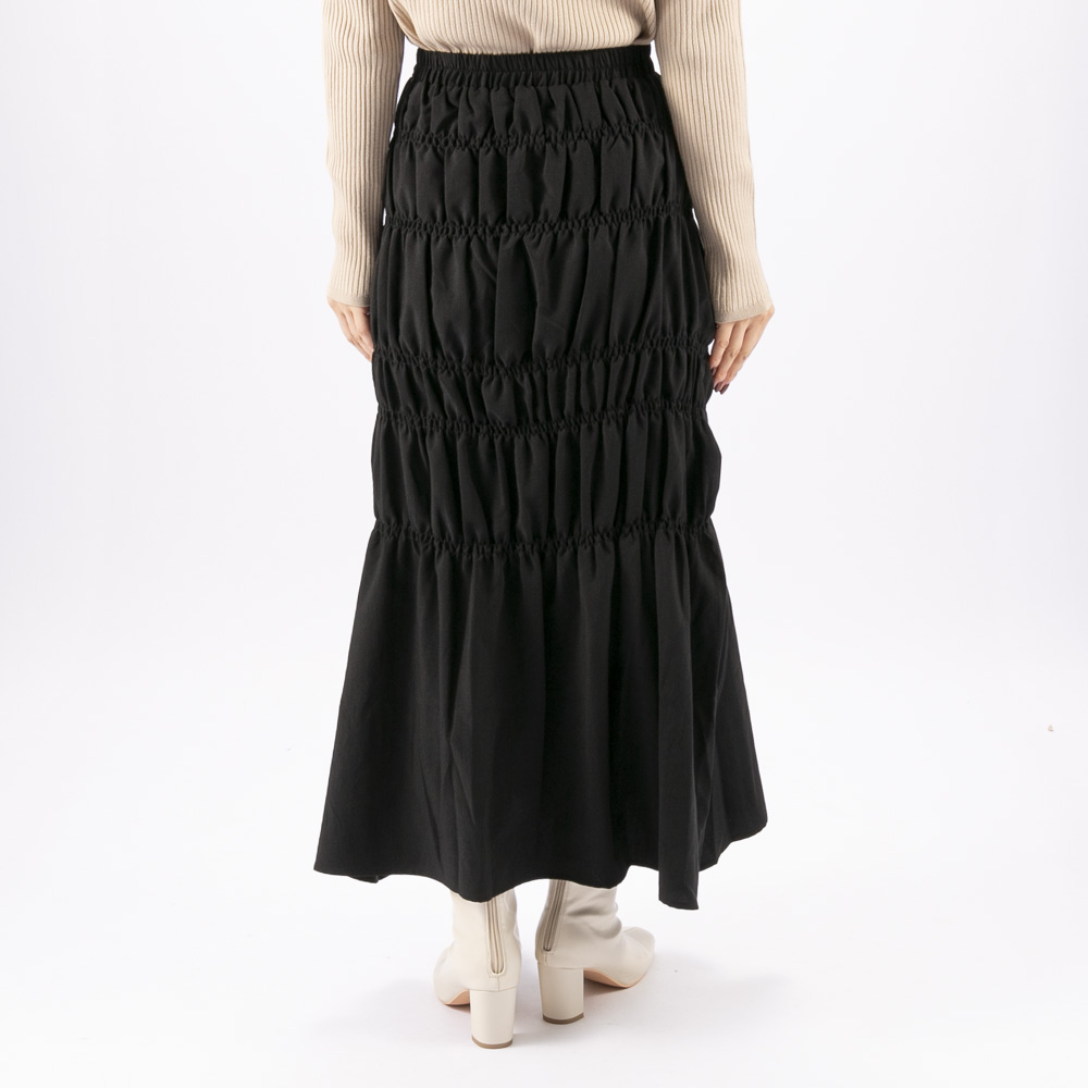 バントロア vingtrois レディースボトムス シャーリングマーメイドスカート (09) 293-32221【FITHOUSE ONLINE SHOP】
