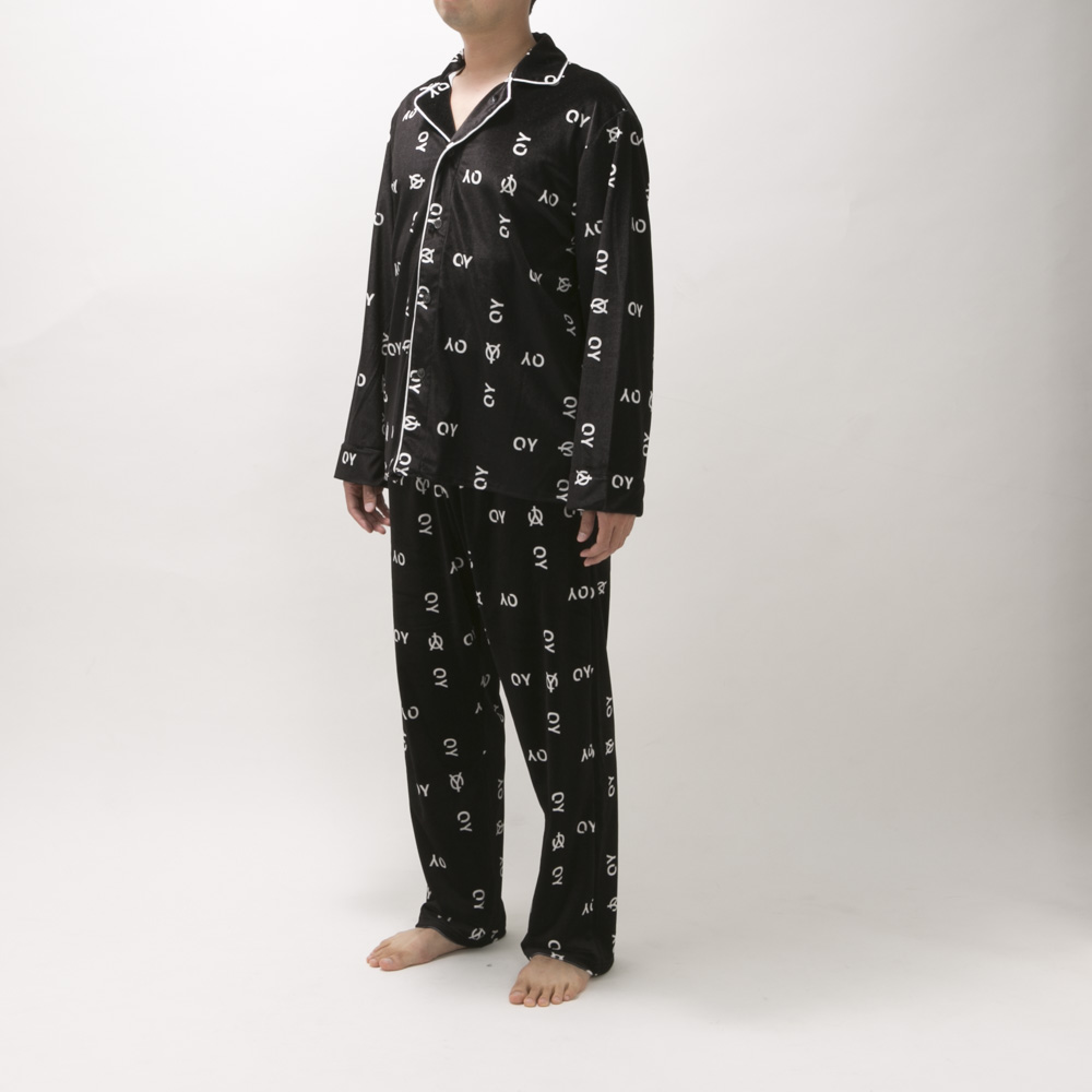 オーワイ OY メンズパジャマ VELVET LOGO HOME WEAR SET【FITHOUSE ONLINE SHOP】