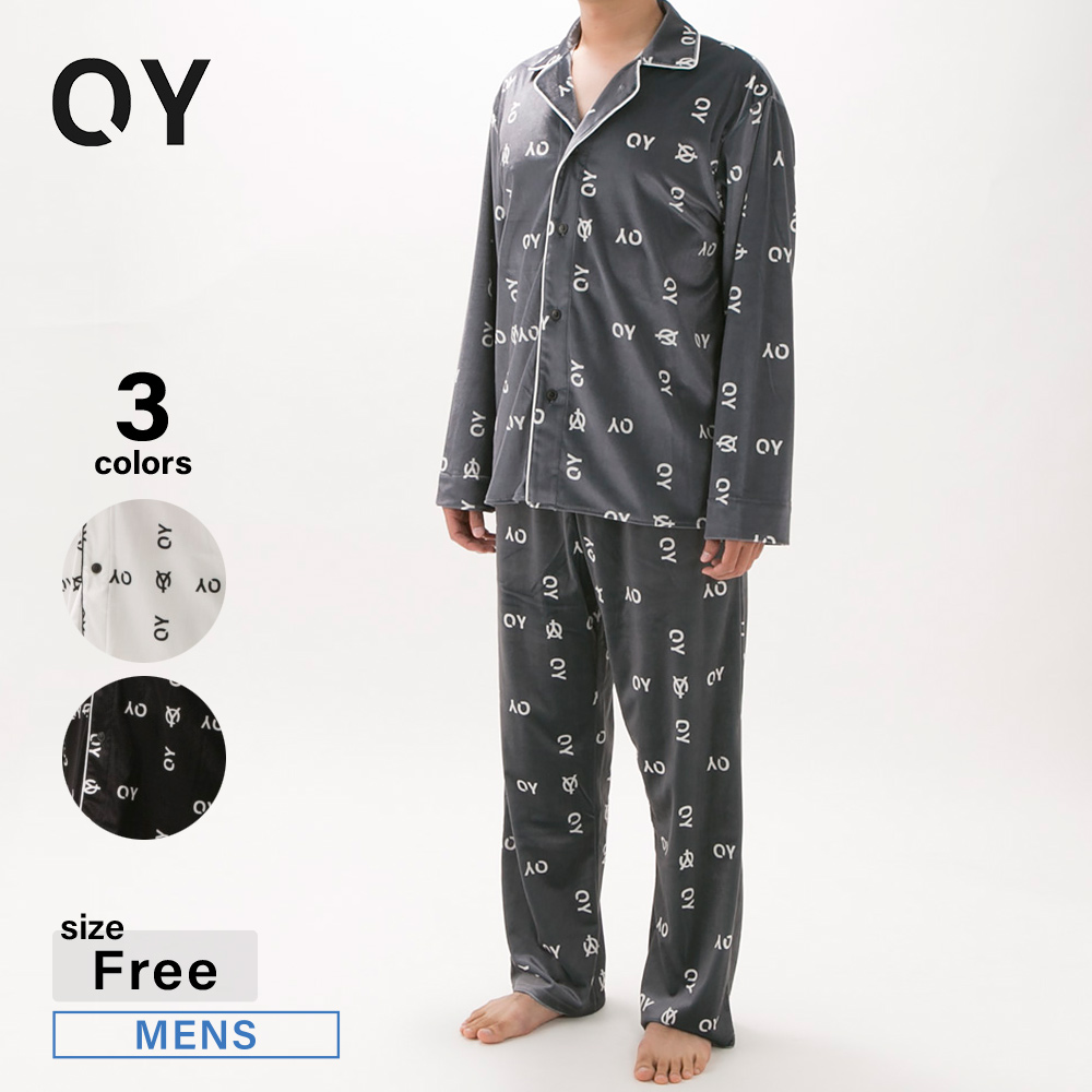 オーワイ OY メンズパジャマ VELVET LOGO HOME WEAR SET【FITHOUSE ONLINE SHOP】