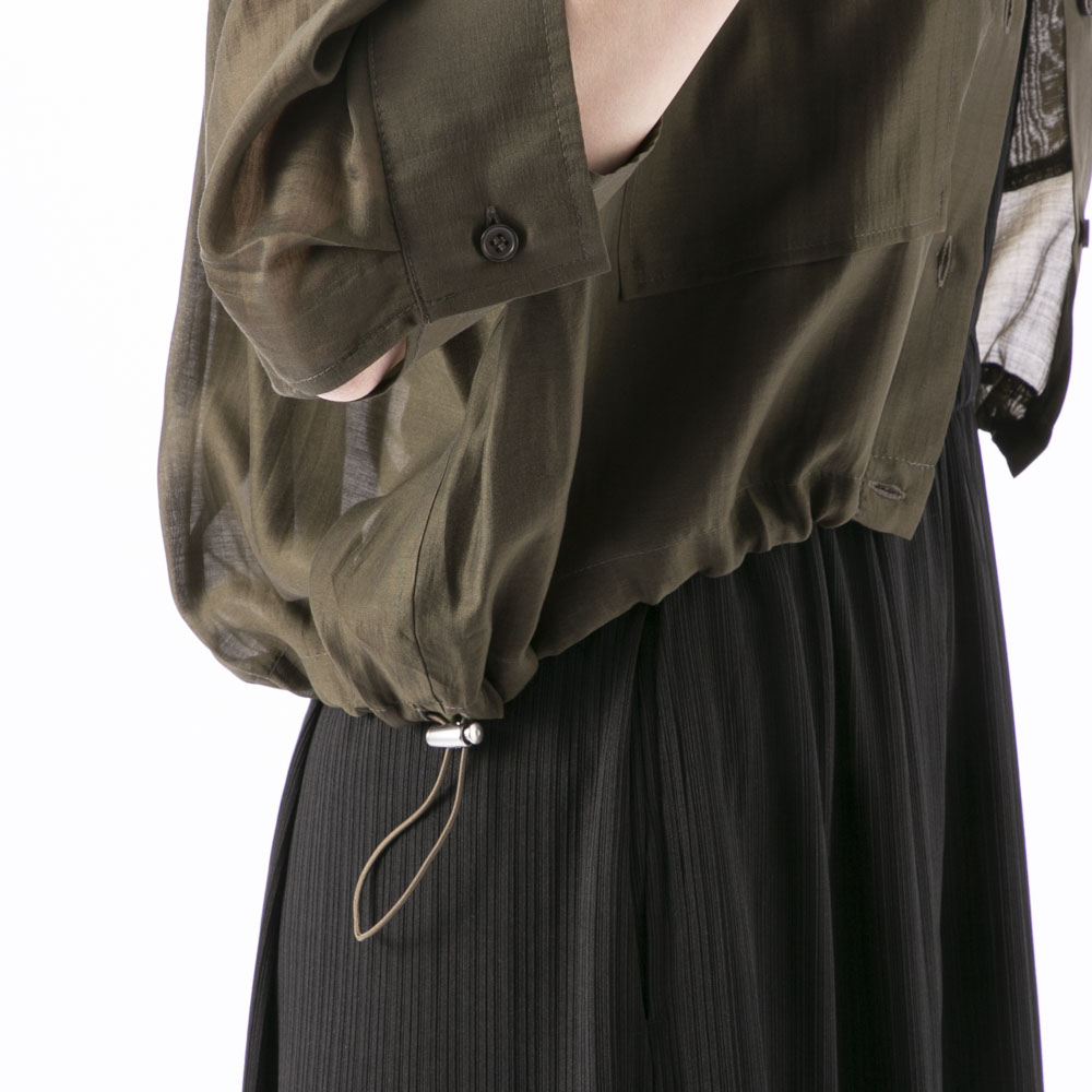 ノアジェ NOA-GE ワンピース シアー×リブ2点スーツ アンサンブル 121-5399-5318/48【FITHOUSE ONLINE SHOP】