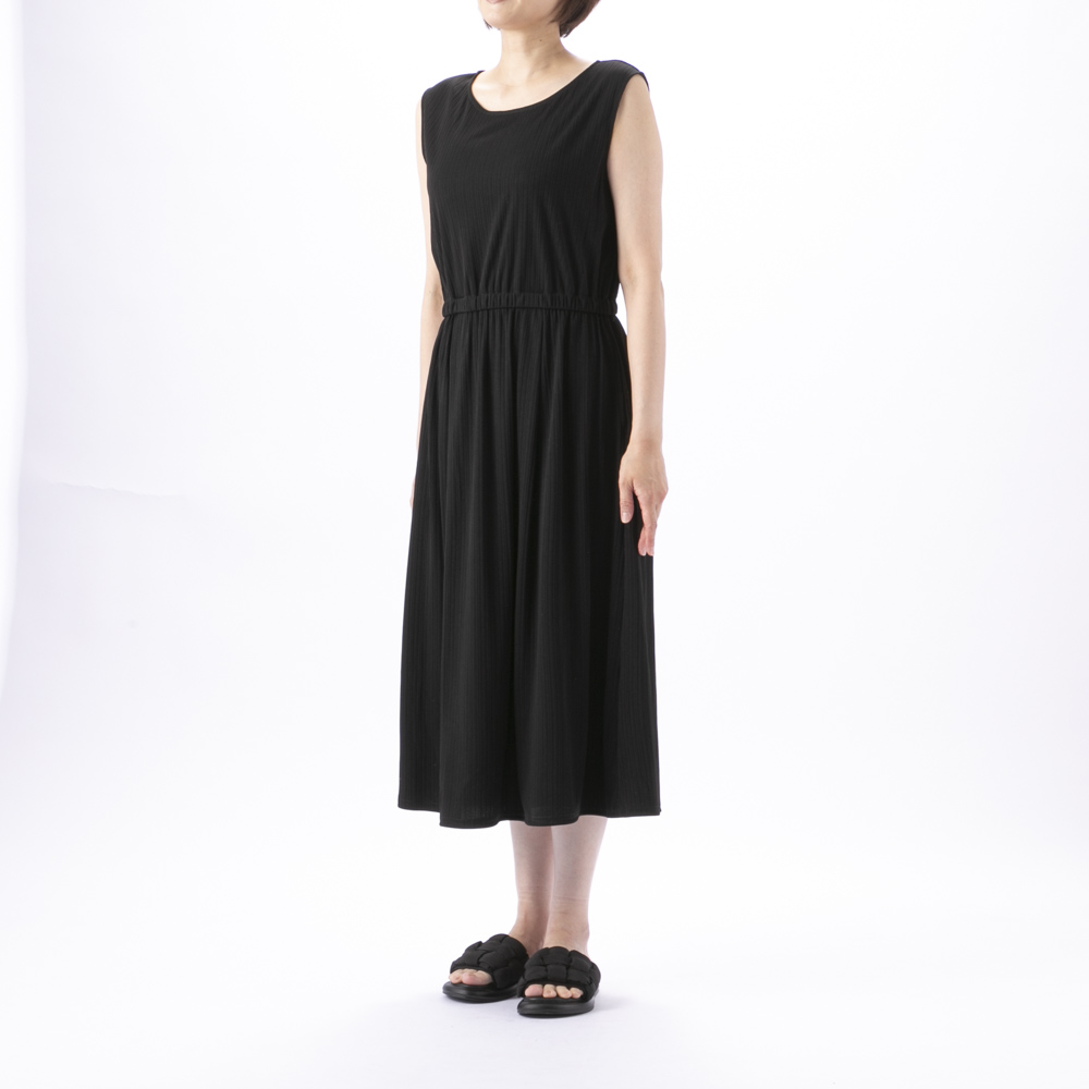 ノアジェ NOA-GE ワンピース シアー×リブ2点スーツ アンサンブル 121-5399-5318/48【FITHOUSE ONLINE SHOP】