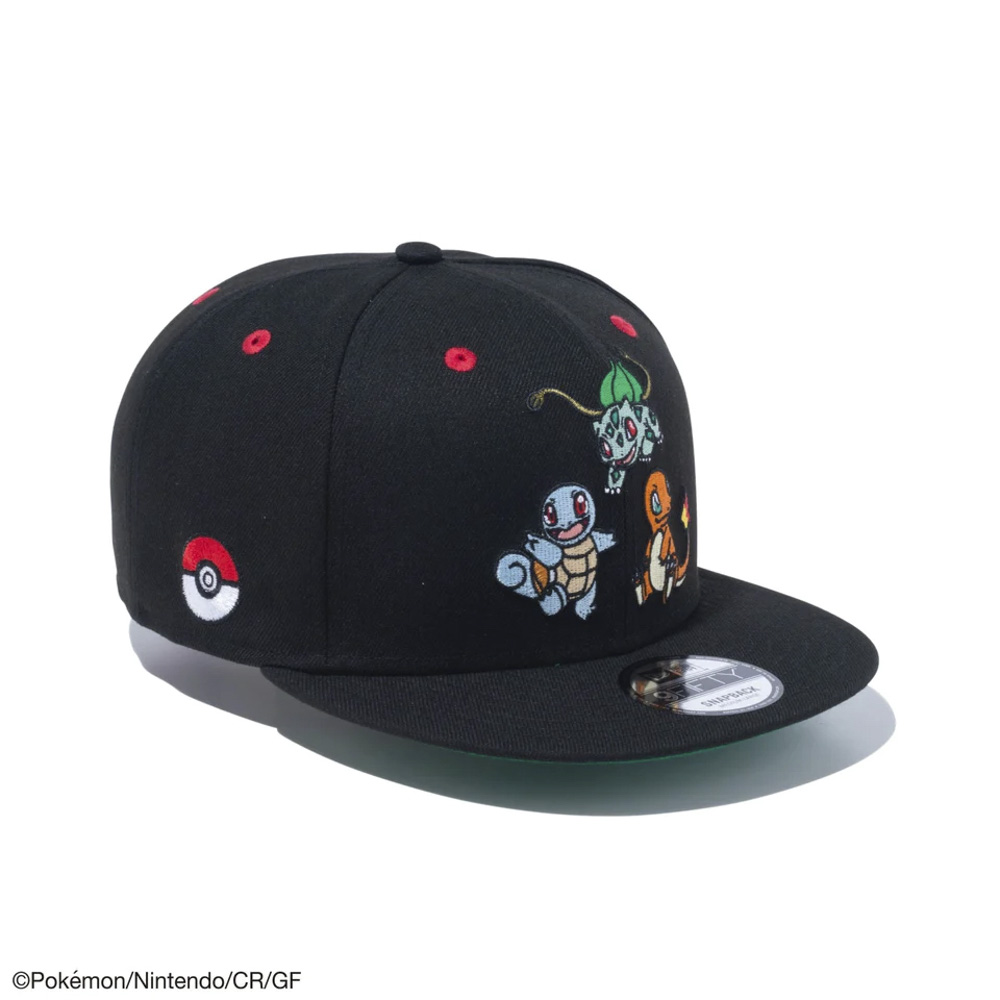 ニューエラ NEW ERA 帽子 9FIFTY Pokémon ポケモン フシギダネ ヒトカゲ ゼニガメ 14124338【FITHOUSE ONLINE SHOP】