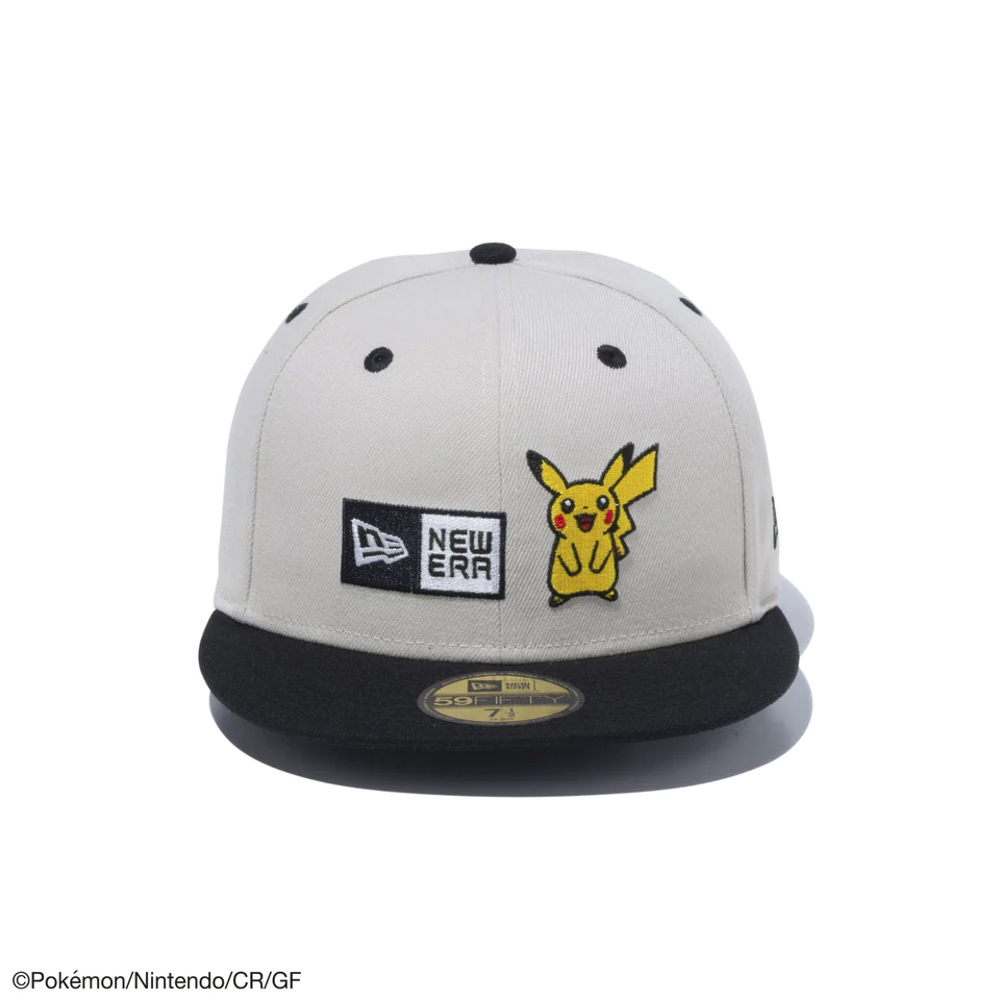 ニューエラ NEW ERA 帽子 59FIFTY Pokémon ポケモン ピカチュウ ボックスロゴ 14124364【FITHOUSE ONLINE SHOP】