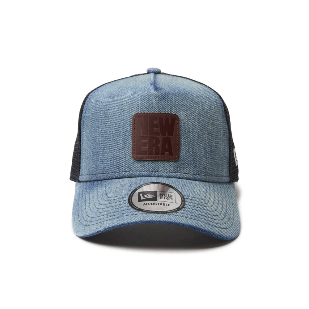 ニューエラ NEW ERA キャップ・帽子 940AFTR DENIM LEATHER PATCH WAS DNM 14307480【FITHOUSE ONLINE SHOP】