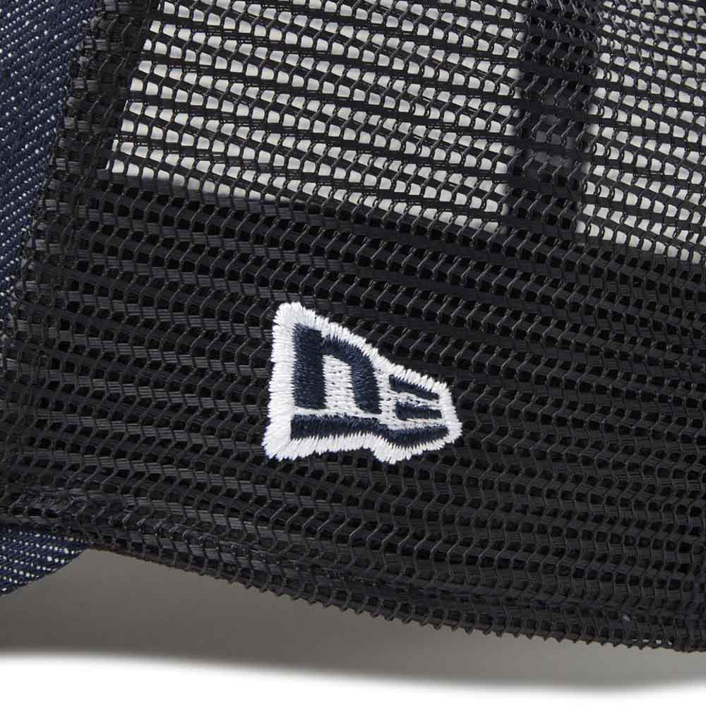 ニューエラ NEW ERA キャップ・帽子 9FORTY A-Frame トラッカー Denim スクエアニューエラロゴ インディゴデニム 14388643【FITHOUSE ONLINE SHOP】
