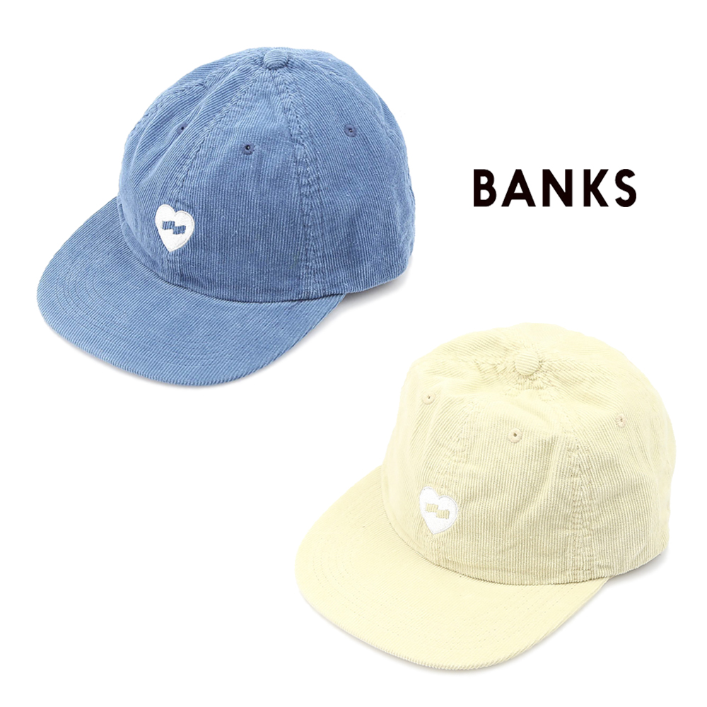 バンクス BANKS キャップ ハートコーデュロイCAP HA0056【FITHOUSE ONLINE SHOP】