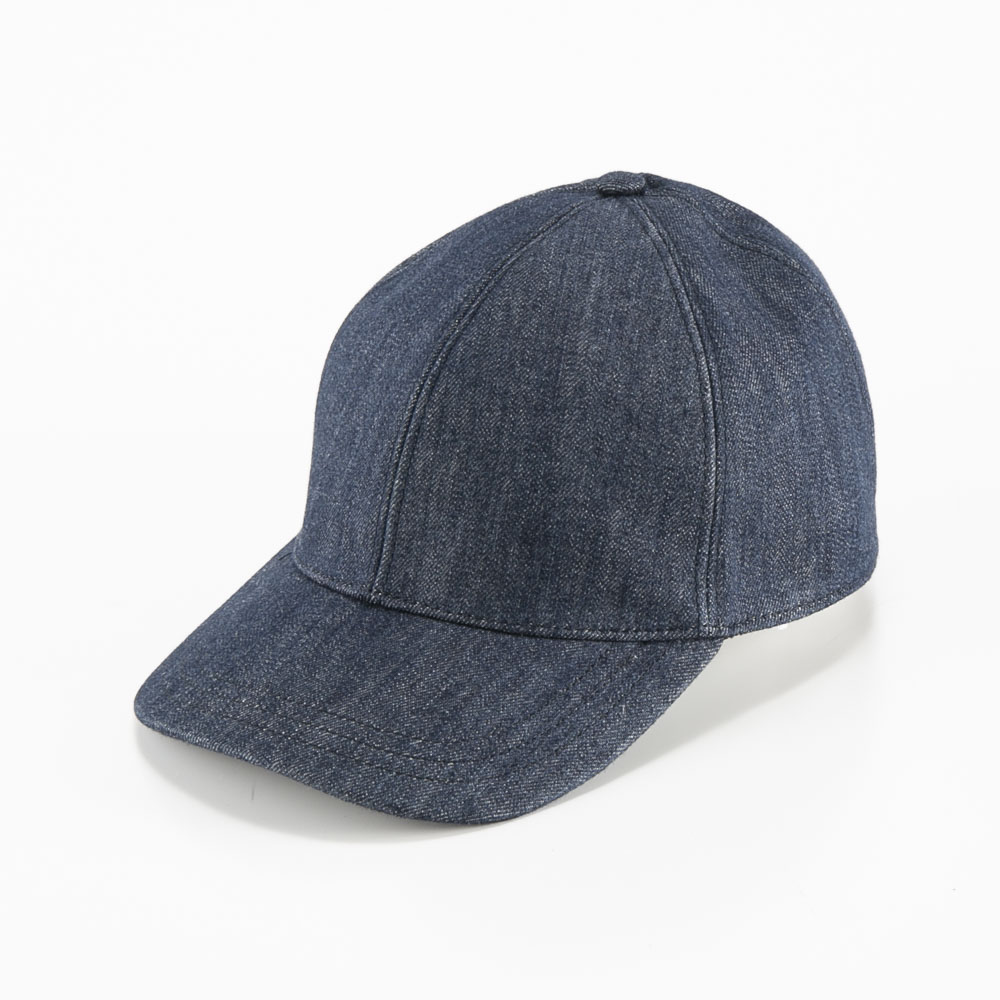 プラダ PRADA 帽子 デニム サイド三角ロゴ ベースボールCAP 2HC274-AJ6【FITHOUSE ONLINE SHOP】