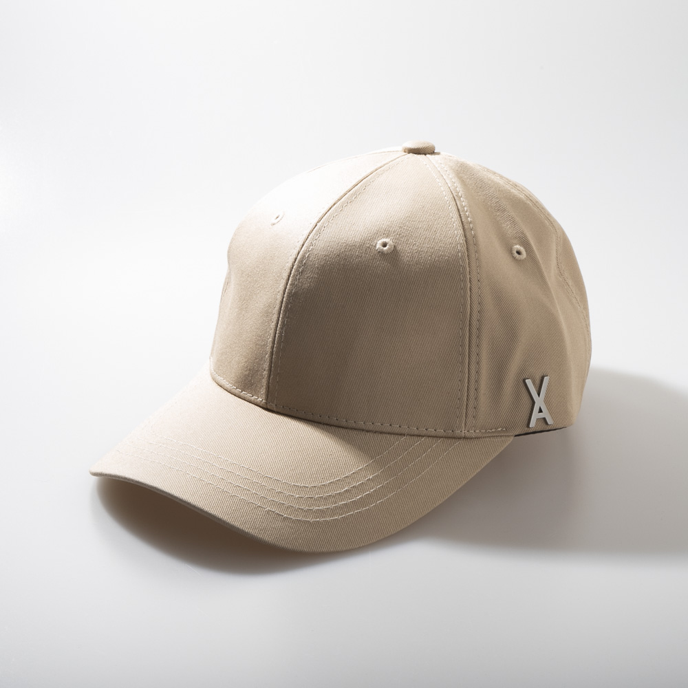 バザール VARZAR 帽子 Stud logo over fit ball cap beige varzar563【FITHOUSE ONLINE SHOP】