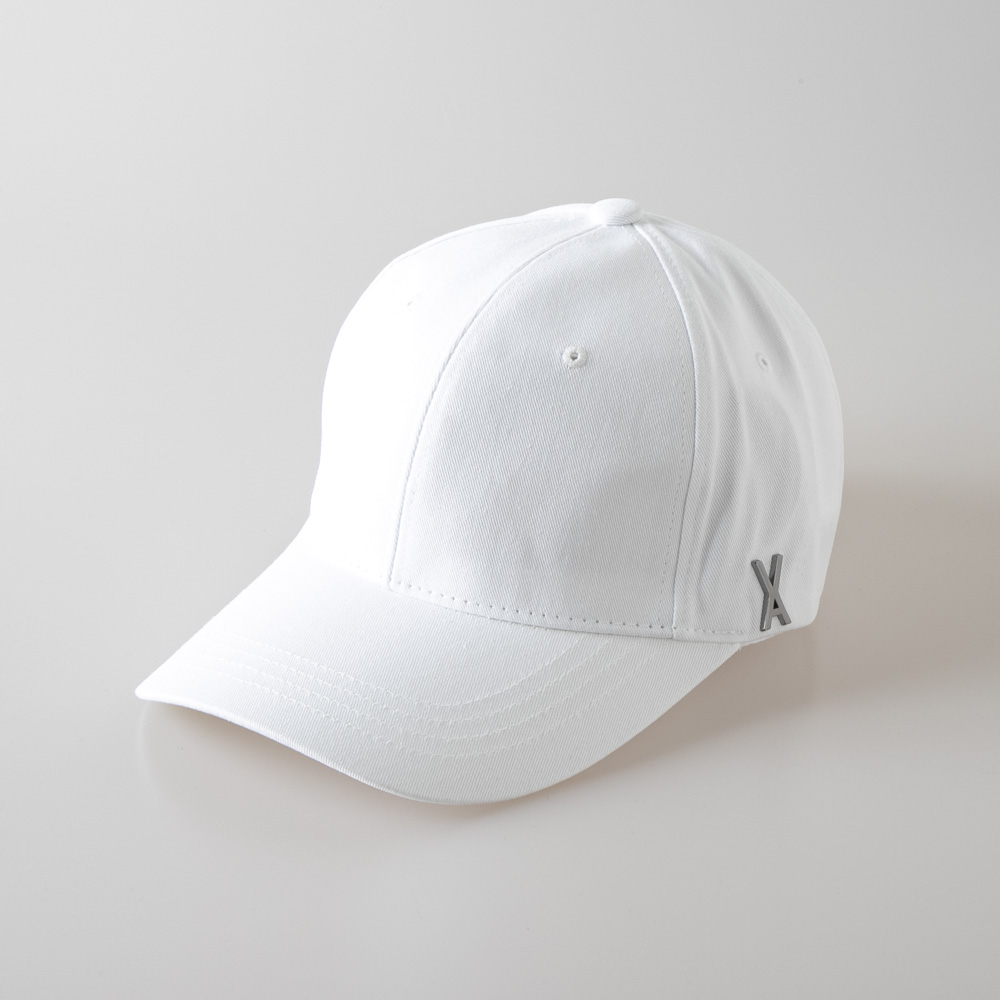 バザール VARZAR 帽子 Stud logo over fit ball cap white varzar497 
