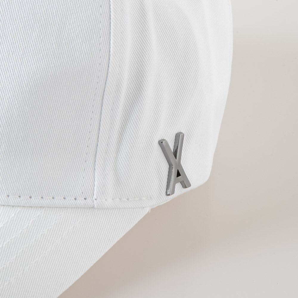 バザール VARZAR 帽子 Stud logo over fit ball cap white varzar497【FITHOUSE ONLINE SHOP】