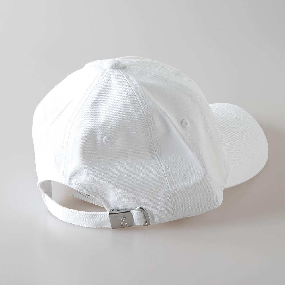 バザール VARZAR 帽子 Monogram soft over fit ball cap white varzar629【FITHOUSE ONLINE SHOP】