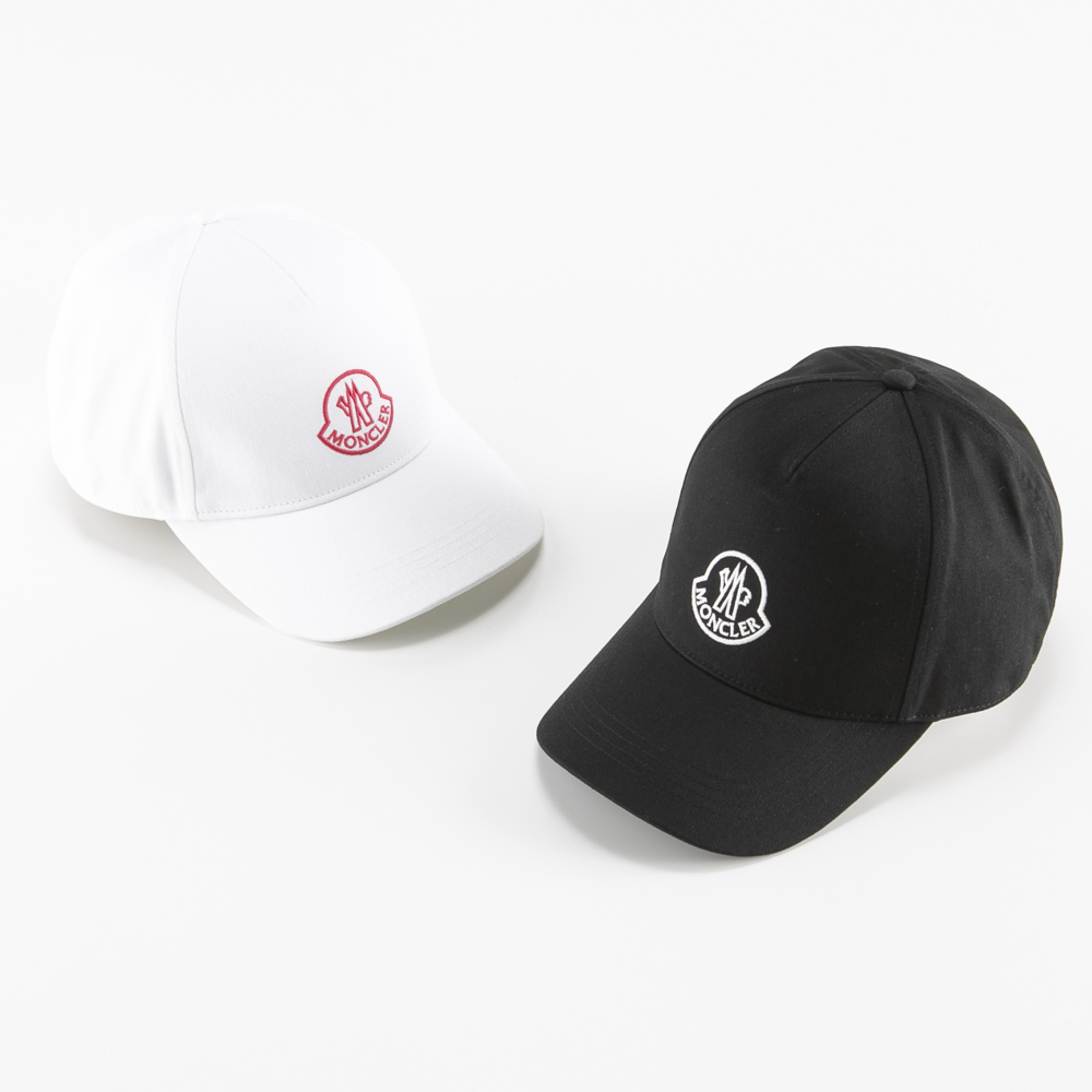 MONCLER ｷｬｯﾌﾟ 黒 フリーサイズ BRERETTO BASEBALL