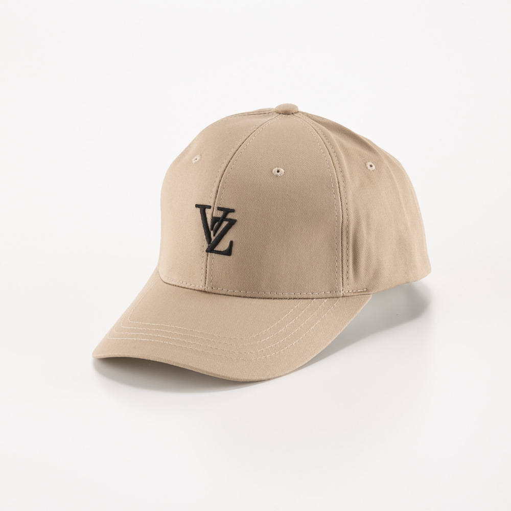 バザール VARZAR 帽子 3D Monogram logo over fit ball cap beige varzar505【FITHOUSE ONLINE SHOP】