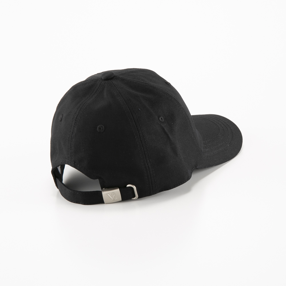 バザール VARZAR 帽子 Monogram soft over fit ball cap black varzar628【FITHOUSE ONLINE SHOP】