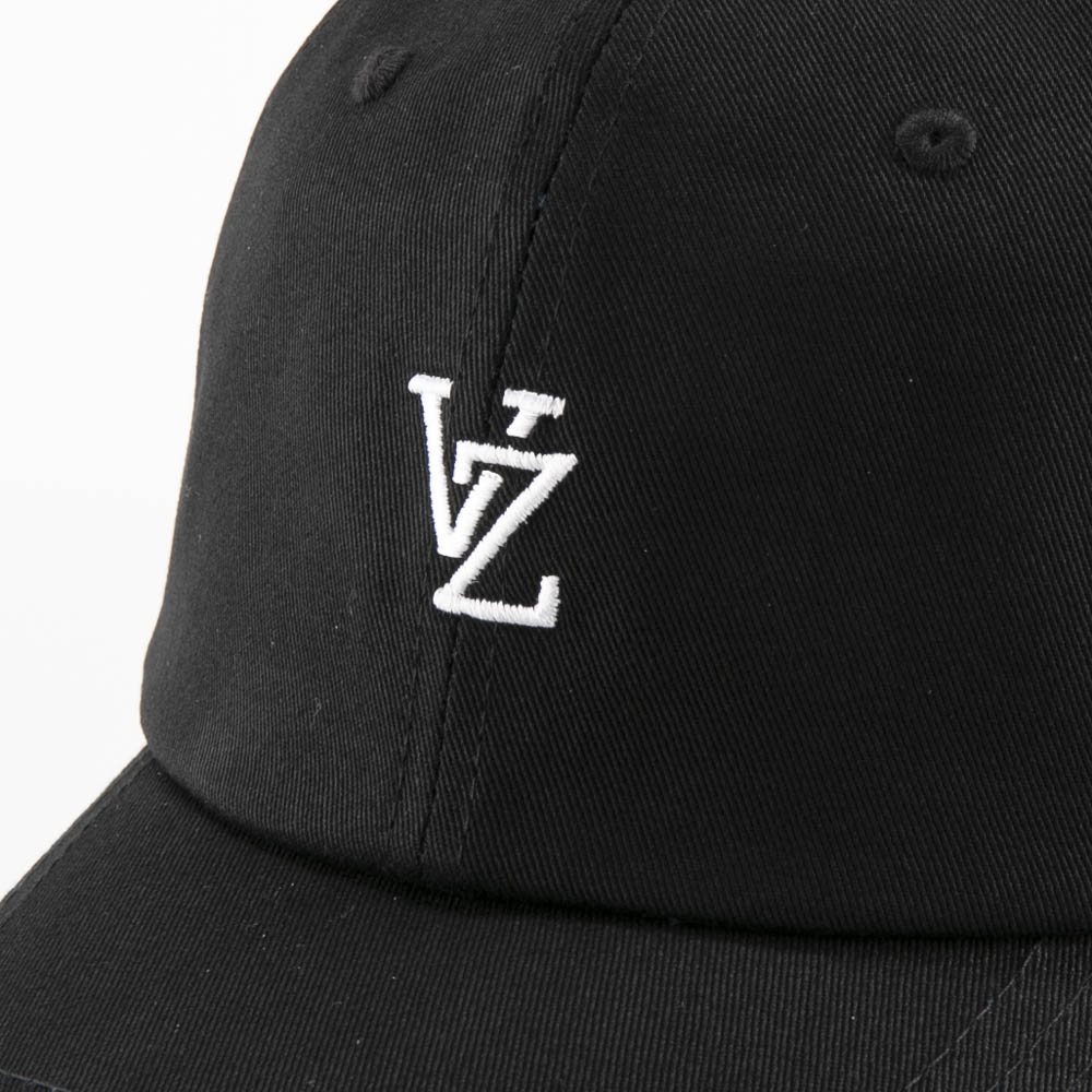 バザール VARZAR 帽子 Monogram soft over fit ball cap black varzar628【FITHOUSE ONLINE SHOP】