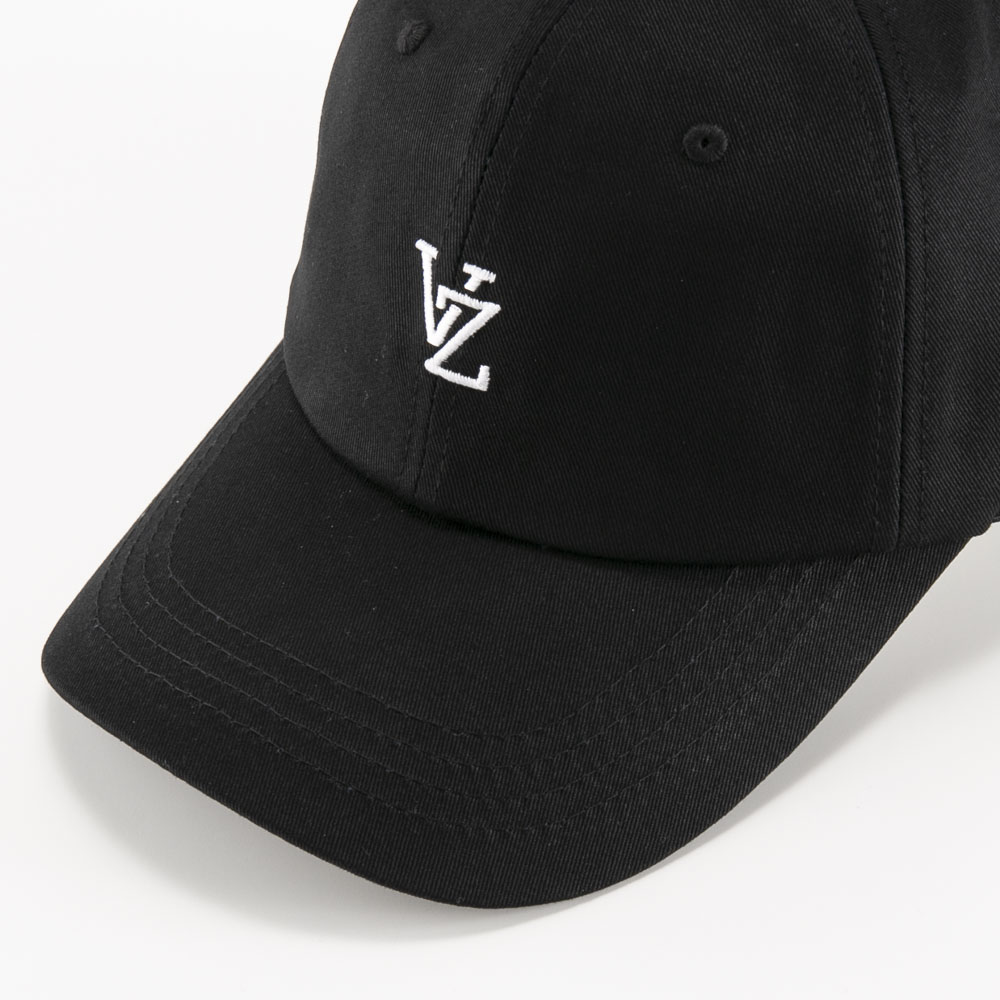 バザール VARZAR 帽子 Monogram soft over fit ball cap black varzar628【FITHOUSE ONLINE SHOP】