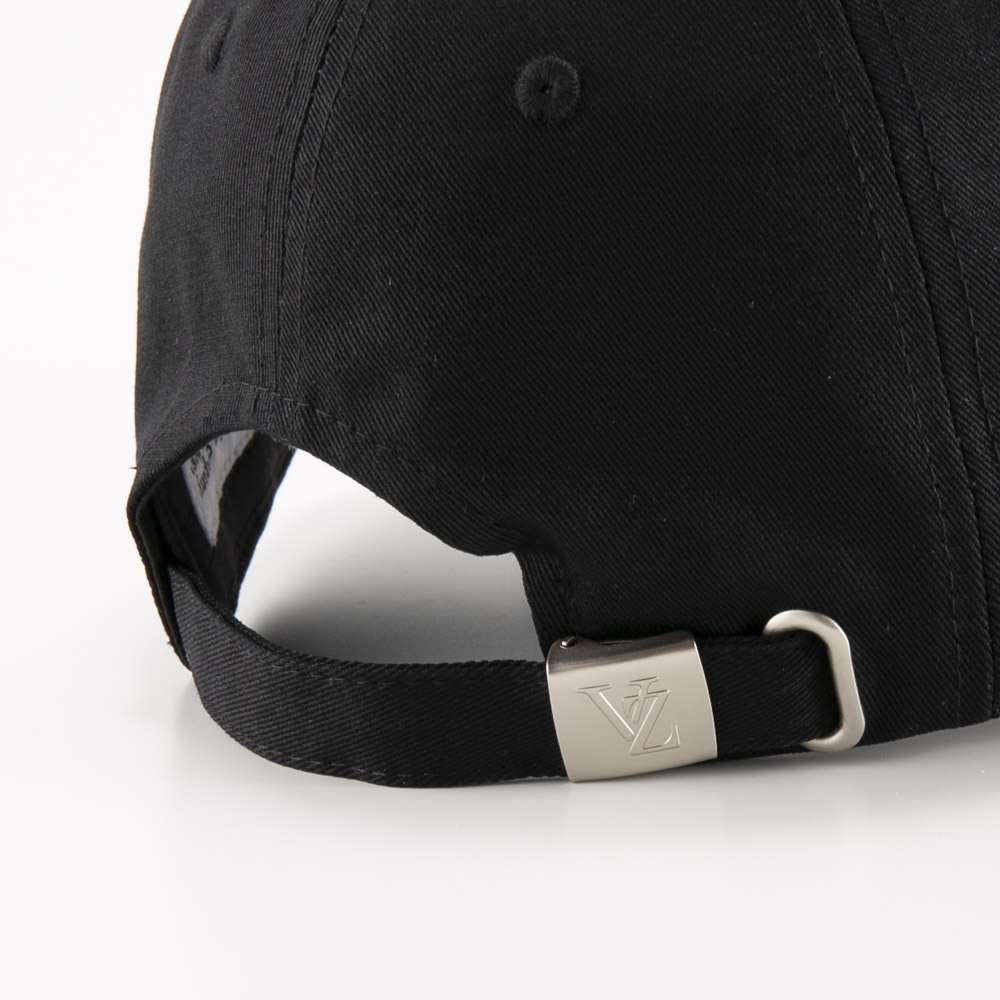 バザール VARZAR 帽子 Monogram soft over fit ball cap black varzar628【FITHOUSE ONLINE SHOP】