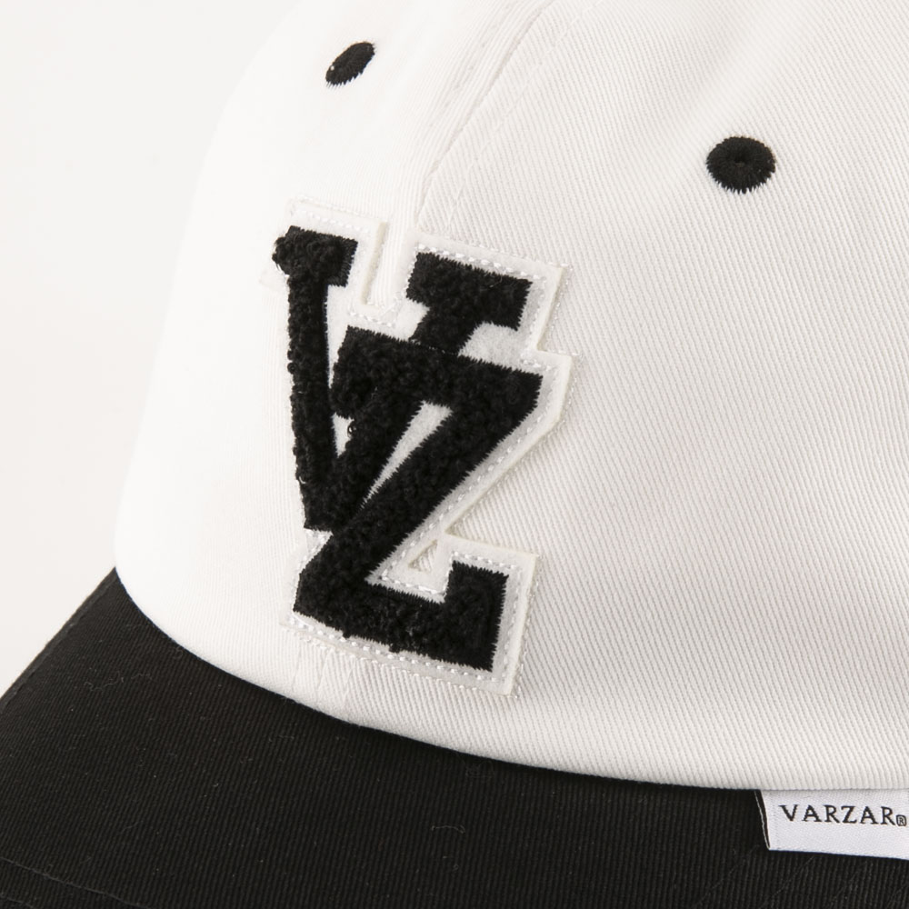 バザール VARZAR 帽子 VZ Applique ツートーン オーバーフィット ベースボール キャップ varzar819【FITHOUSE ONLINE SHOP】