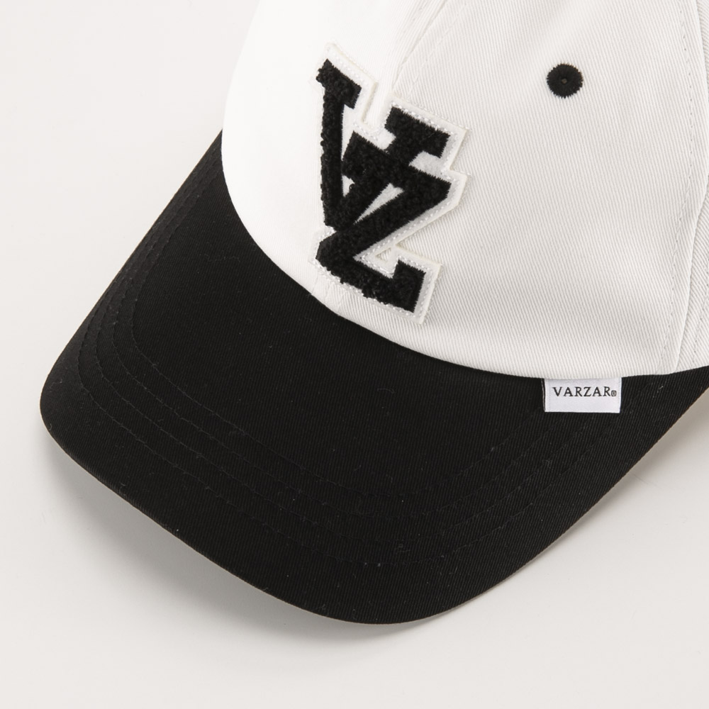バザール VARZAR 帽子 VZ Applique ツートーン オーバーフィット ベースボール キャップ varzar819【FITHOUSE ONLINE SHOP】