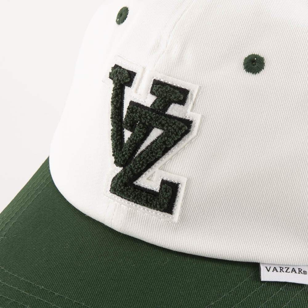 バザール VARZAR 帽子 VZ Applique ツートーン オーバーフィット ベースボール キャップ varzar821【FITHOUSE ONLINE SHOP】