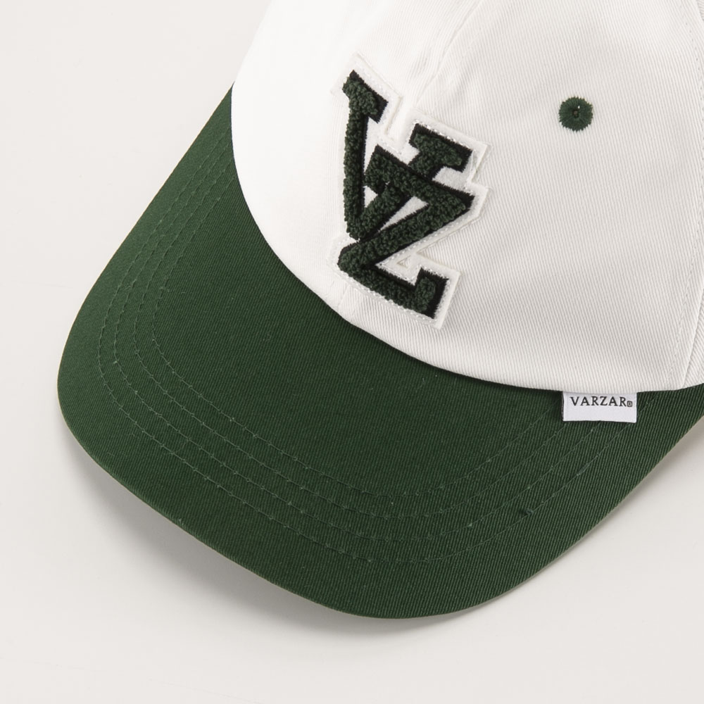 バザール VARZAR 帽子 VZ Applique ツートーン オーバーフィット ベースボール キャップ varzar821【FITHOUSE ONLINE SHOP】