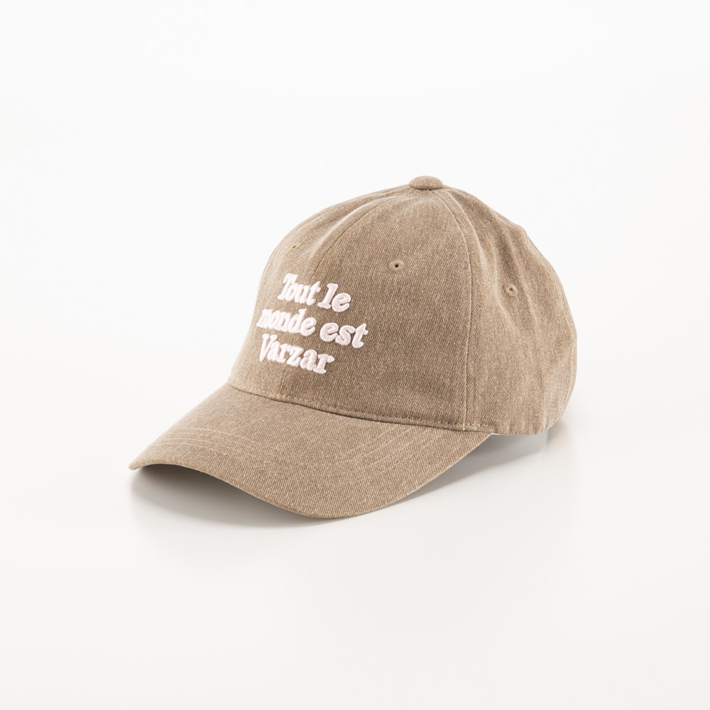 バザール VARZAR 帽子 TMV Lettering Ball Cap レタリング ピグメント キャップ varzar1300【FITHOUSE ONLINE SHOP】