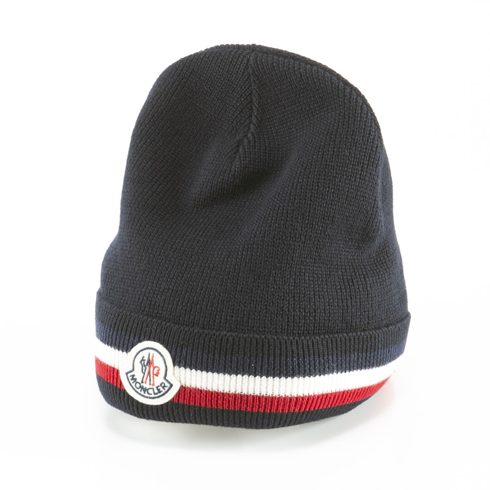 モンクレール MONCLER 帽子 トリコカラー ニット帽 3B000.45.A9575【FITHOUSE ONLINE SHOP】