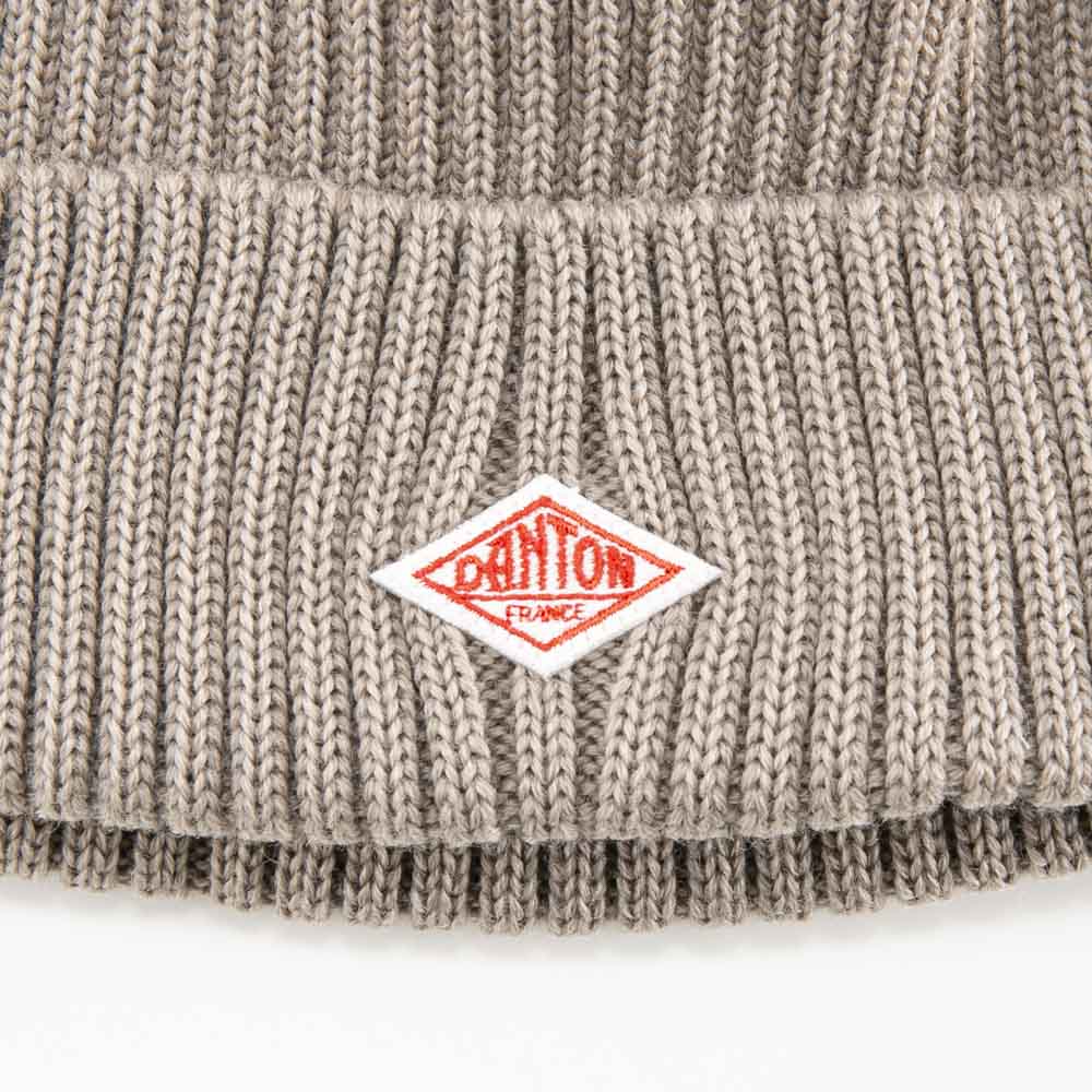 ダントン DANTON ニット帽 WOOL RIB KNIT CAP DT-H0234 BLG【FITHOUSE ONLINE SHOP】