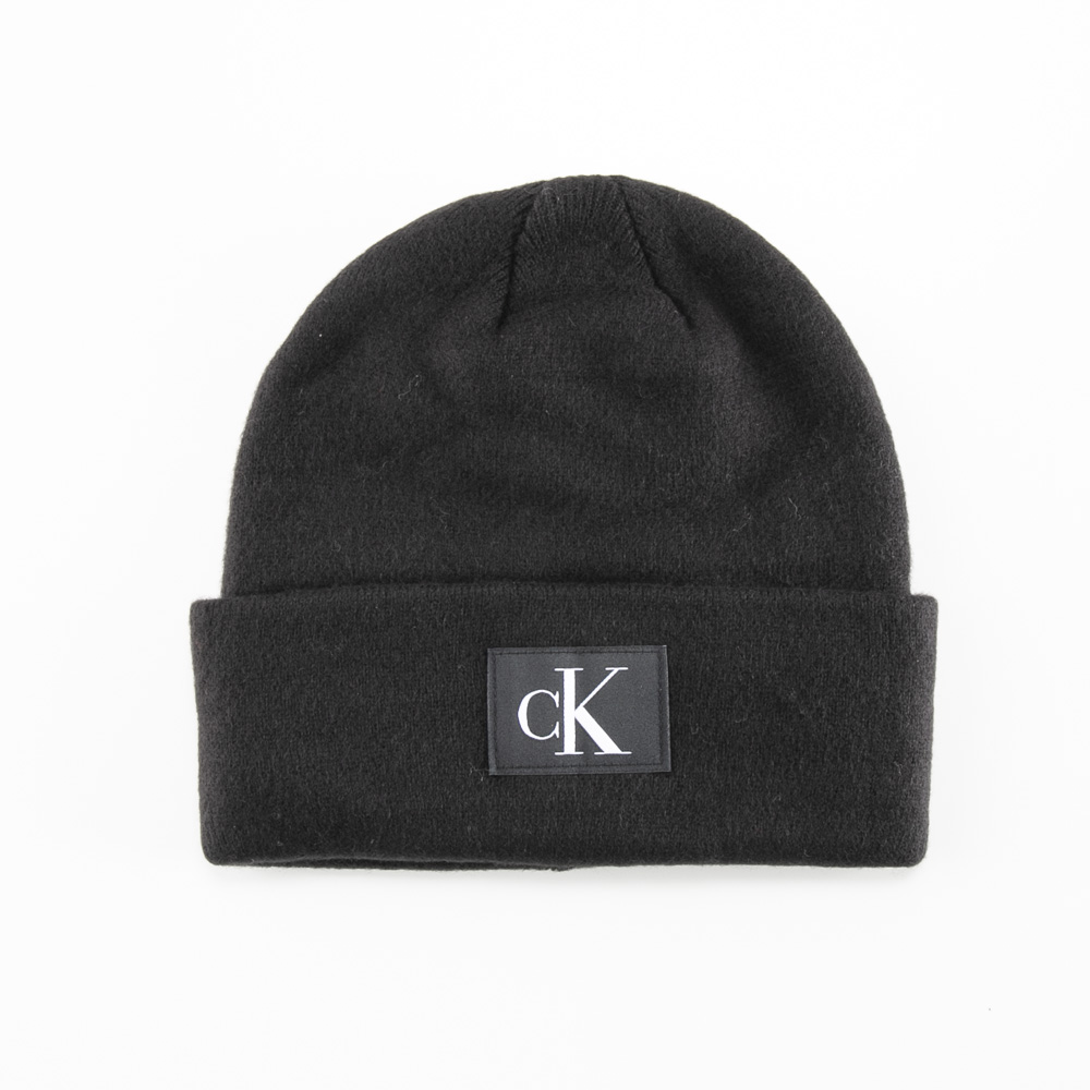 カルバンクライン Calvin Klein ニット帽 KEY ITEM WOVEN CK PATCH CUFF HAT CK200340【FITHOUSE ONLINE SHOP】