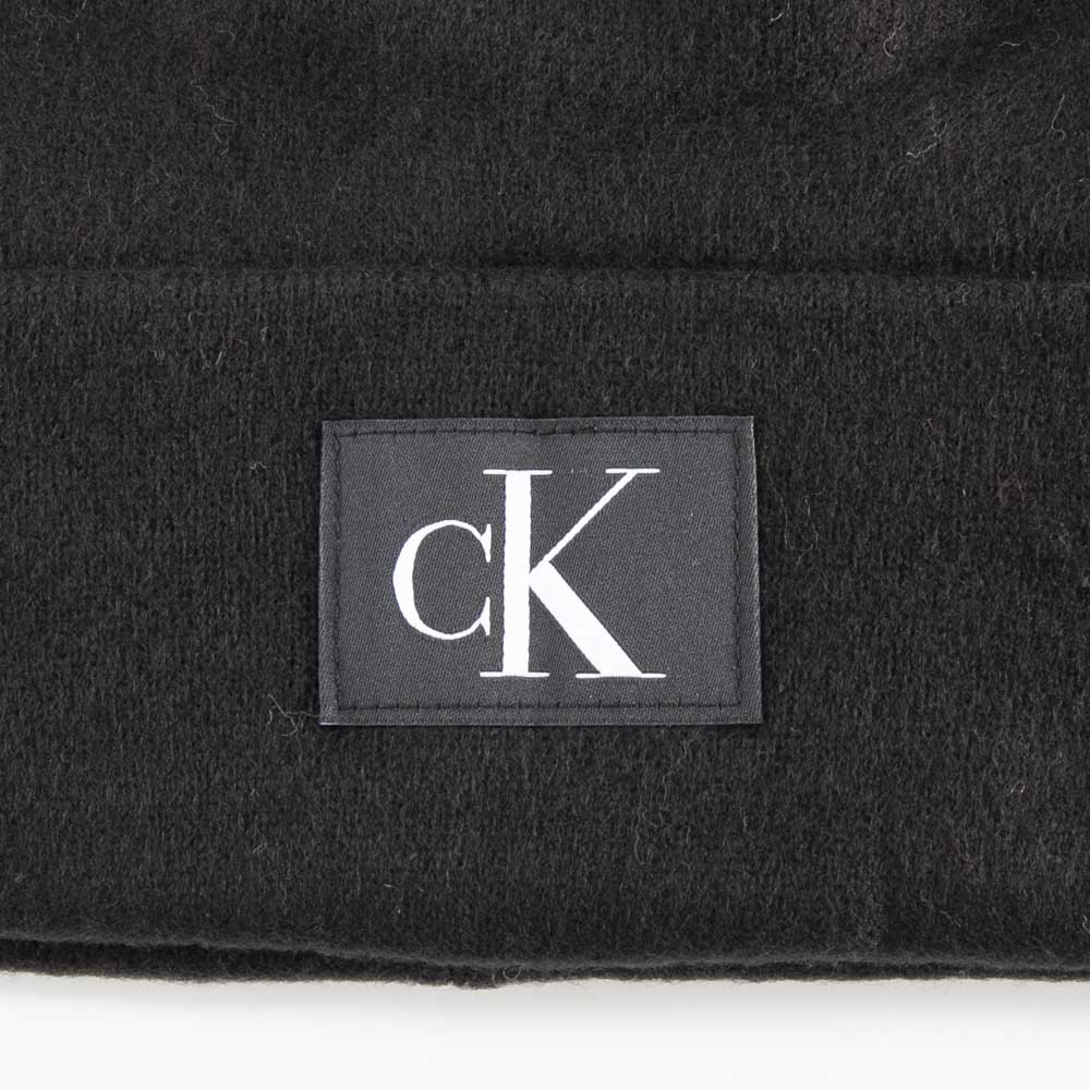 カルバンクライン Calvin Klein ニット帽 KEY ITEM WOVEN CK PATCH CUFF HAT CK200340【FITHOUSE ONLINE SHOP】