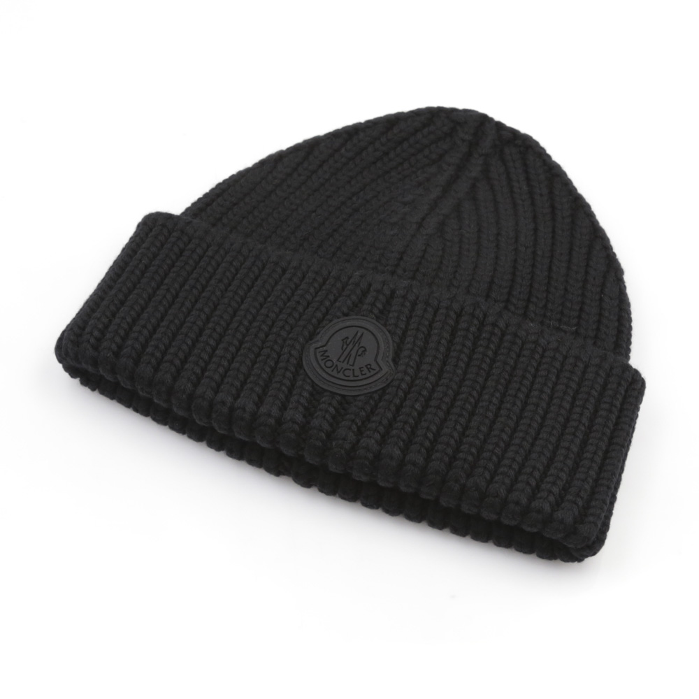 MONCLER ニット帽 （黒） fbmedspa.com