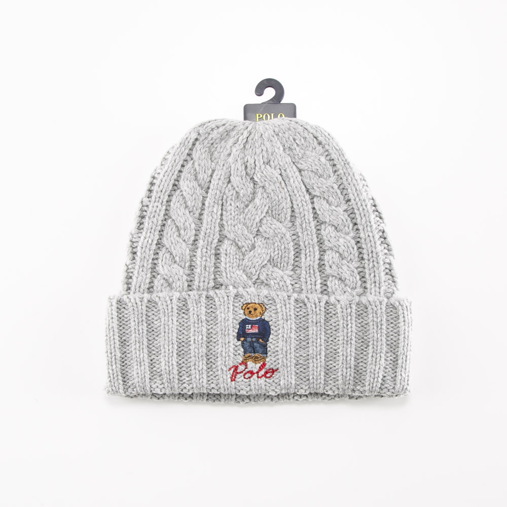 ポロラルフローレン POLO RALPH LAUREN 帽子 RECYCLED CABLE BEAR BEANIE PC1035【FITHOUSE ONLINE SHOP】