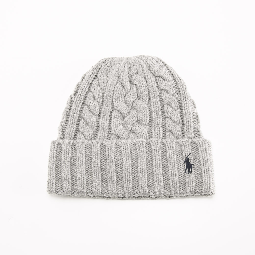 ポロラルフローレン POLO RALPH LAUREN ニット帽 RECYCLED CABLE BEANIE リサイクル ケーブル ビーニー PC1432【FITHOUSE ONLINE SHOP】