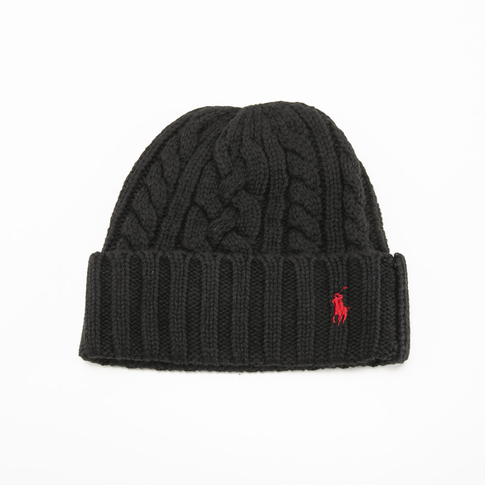 ポロラルフローレン POLO RALPH LAUREN ニット帽 RECYCLED CABLE BEANIE リサイクル ケーブル ビーニー PC1432【FITHOUSE ONLINE SHOP】